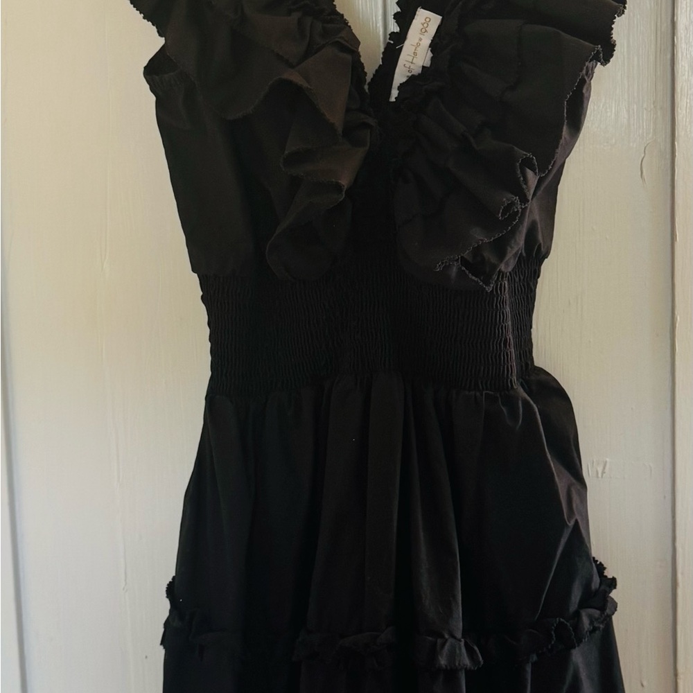House of Harlow 1960 Black Textured Dress